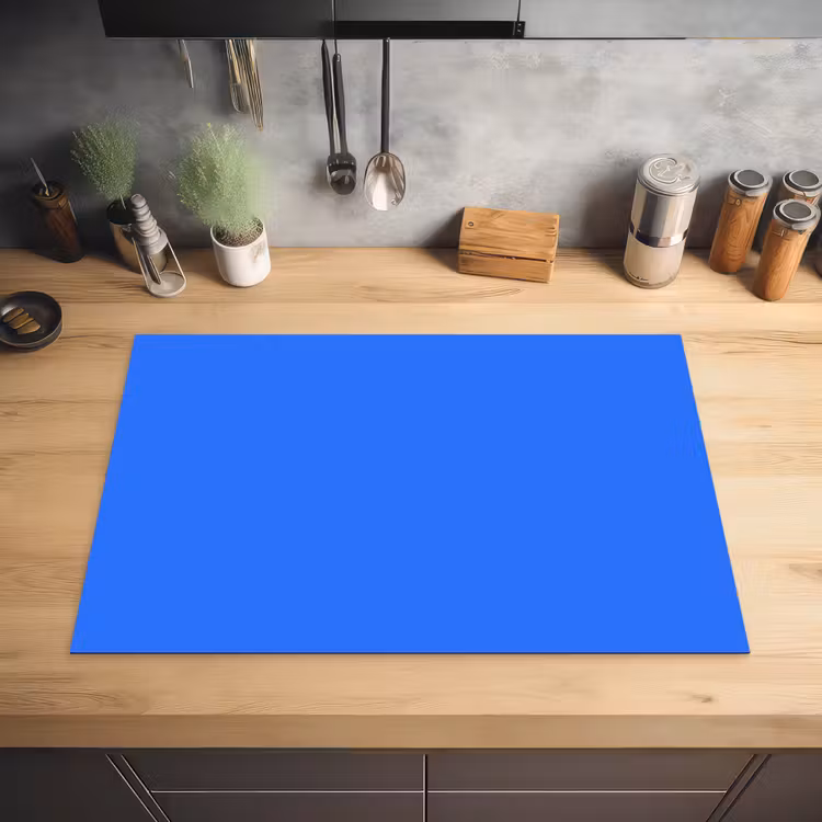 Vivid - Cobalt - Blauw Inductie beschermer vinyl 3mm klein 276 -sfeer5