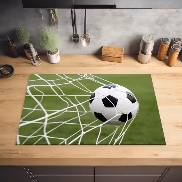 Voetbal - Goal - Net - Sport Inductie beschermer vinyl 3mm klein -sfeer5
