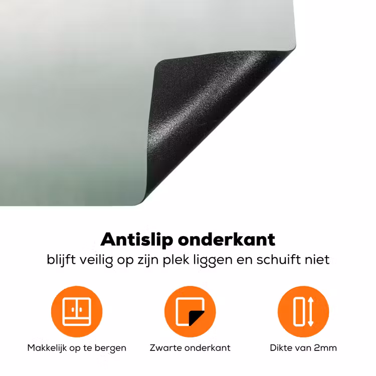 Vogel - Vlucht - Natuur - Minimalistisch Inductie beschermer vinyl 3mm klein -zzzzzzz-td-onderkant