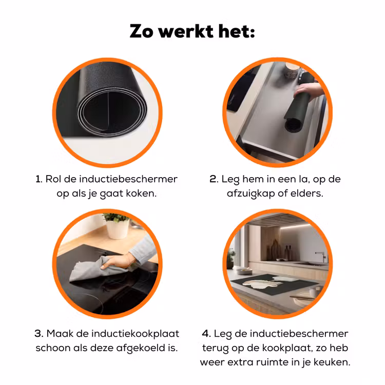 Vrouw - Beige - hoed Inductie beschermer vinyl 3mm klein -zzzzzzz-td-werking