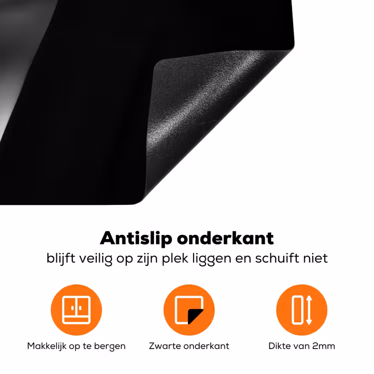 Vrouw - Cocktail - Chic Inductie beschermer vinyl 3mm klein -zzzzzzz-td-onderkant