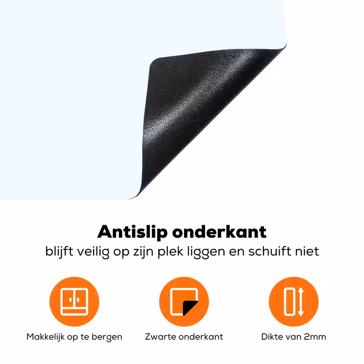 You are art - Kleurrijk - Grafisch Inductie beschermer vinyl 3mm klein -zzzzzzz-td-onderkant