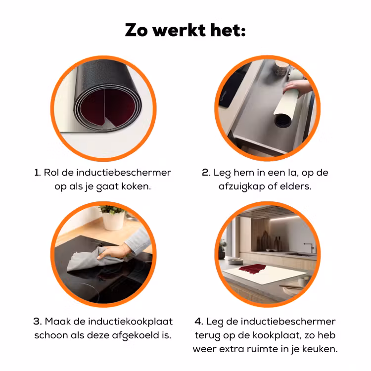 you go girl - 3D - Rood Inductie beschermer vinyl 3mm klein -zzzzzzz-td-werking