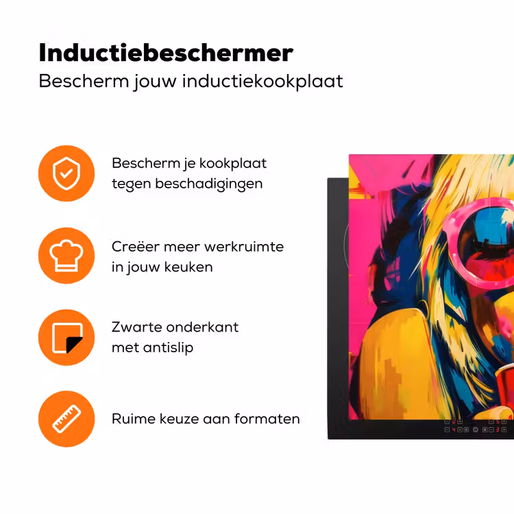 Zonnebril - Roze - Vrouw - Rietje Inductie beschermer vinyl 3mm klein -zzzzzzz-td-ups