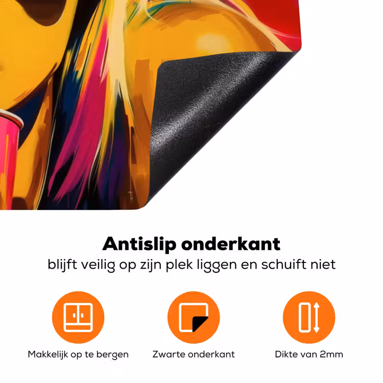 Zonnebril - Roze - Vrouw - Rietje Inductie beschermer vinyl 3mm klein -zzzzzzz-td-onderkant