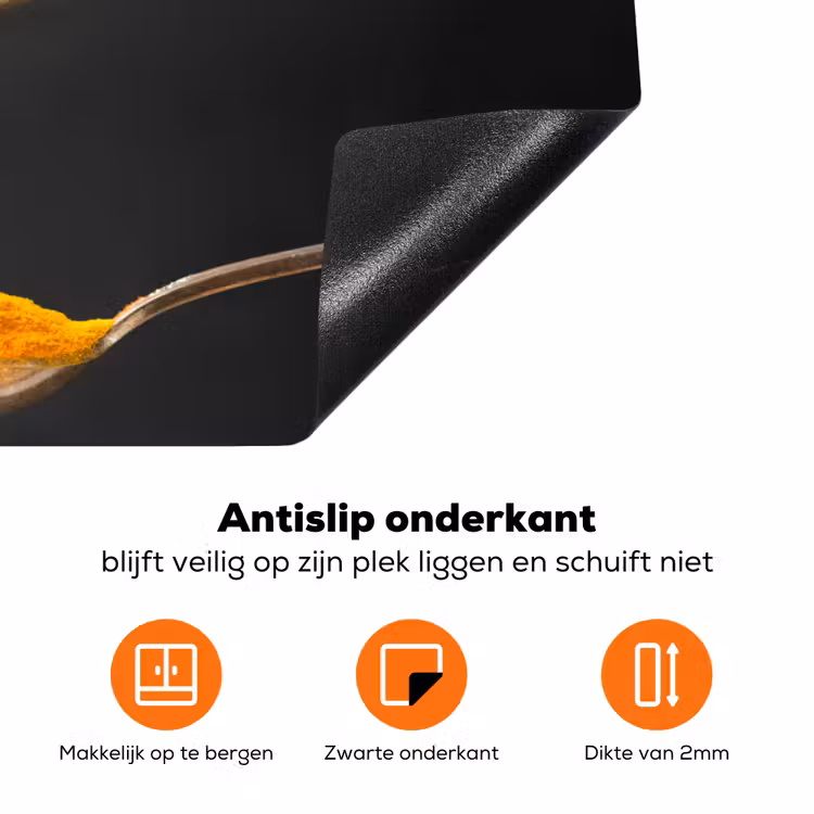 Zwevende Smaakaccenten Inductie beschermer vinyl 3mm klein -zzzzzzz-td-onderkant