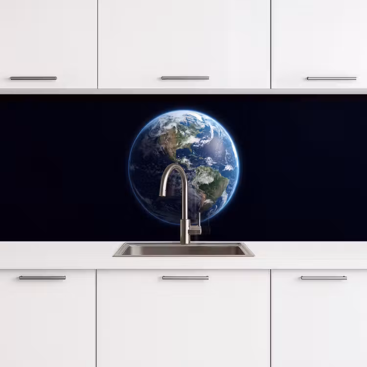 Keuken achterwand - Aarde - Ruimte - Kosmos - Aarde - Ruimte - Kosmos keuken achterwand 2 middel