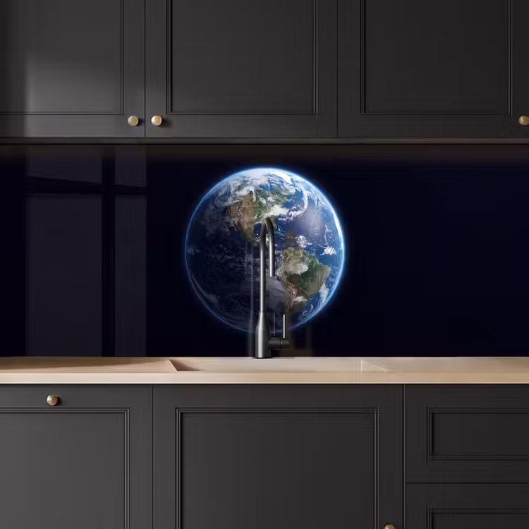 Keuken achterwand - Aarde - Ruimte - Kosmos - Aarde - Ruimte - Kosmos keuken achterwand 2 middel
