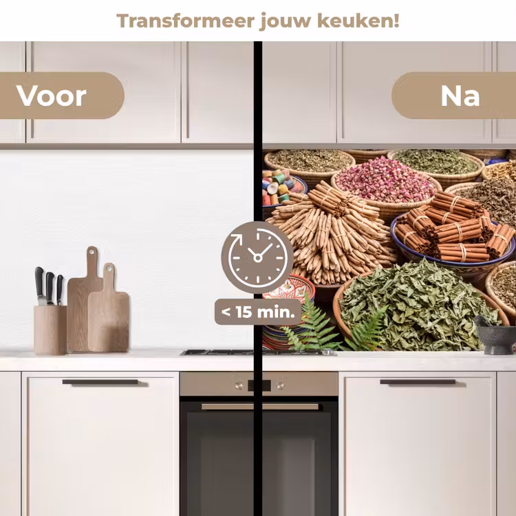 Keuken achterwand - Aardewerk - Oosters - Kleurrijk - Aardewerk - Oosters - Kleurrijk keuken achterwand 2 middel