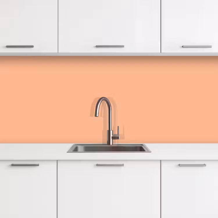 Abrikoos - Roze - Pastel - Effen - Kleur keuken achterwand 2 middel 871 -3d