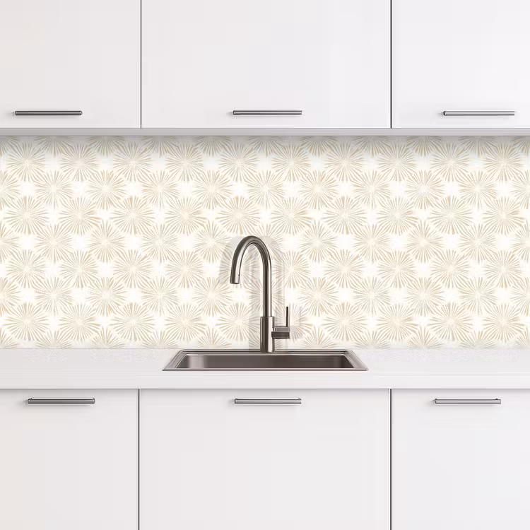 Abstract - Motief - Beige keuken achterwand 2 middel 871 -3d