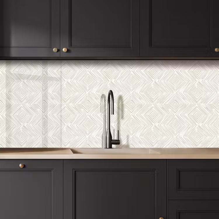 Abstract - Ruiten - Beige keuken achterwand 2 middel 871 -sfeer1