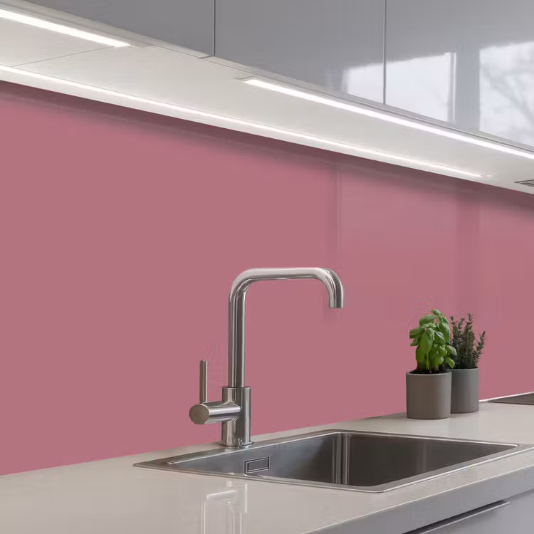 Antique - Mauve - Roze keuken achterwand 2 middel 871 -3d_schuin