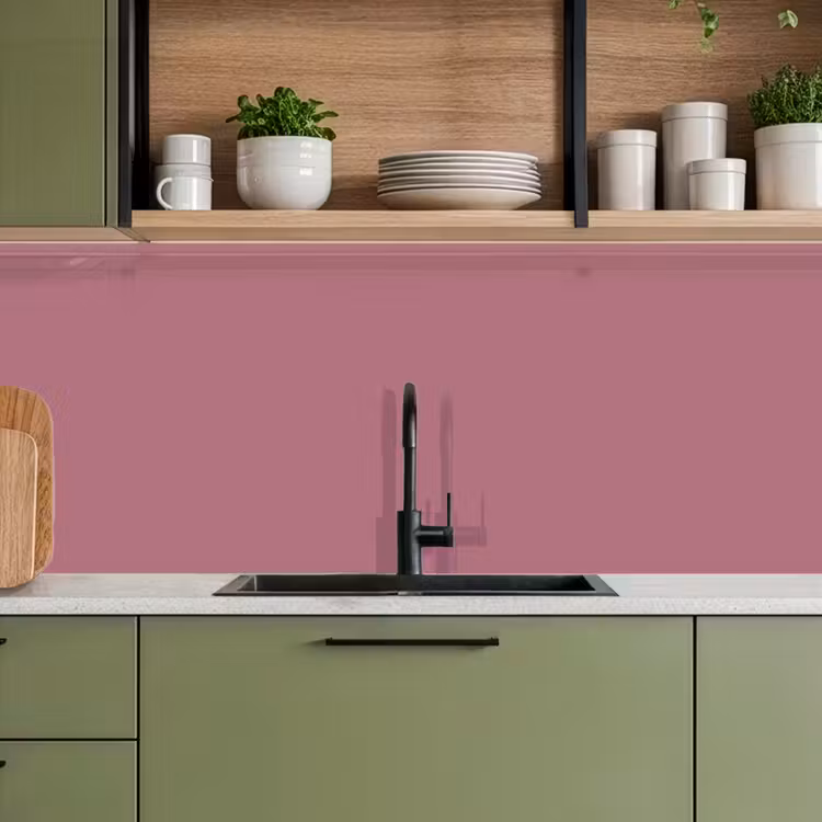 Antique - Mauve - Roze keuken achterwand 2 middel 871 -sfeer3