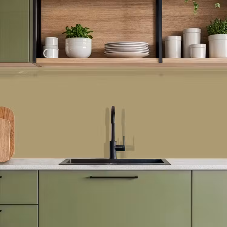 Antique - Moss - Groen keuken achterwand 2 middel 871 -sfeer3