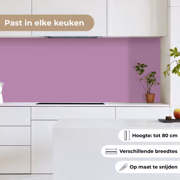 Antique - Orchid - Paars keuken achterwand 2 middel 871 -sfeer4_NL