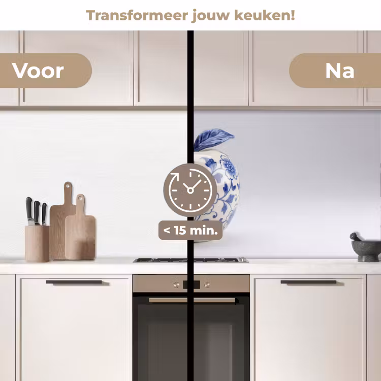 Appel - Blauw - Klassiek keuken achterwand 2 middel -voor-na2_NL