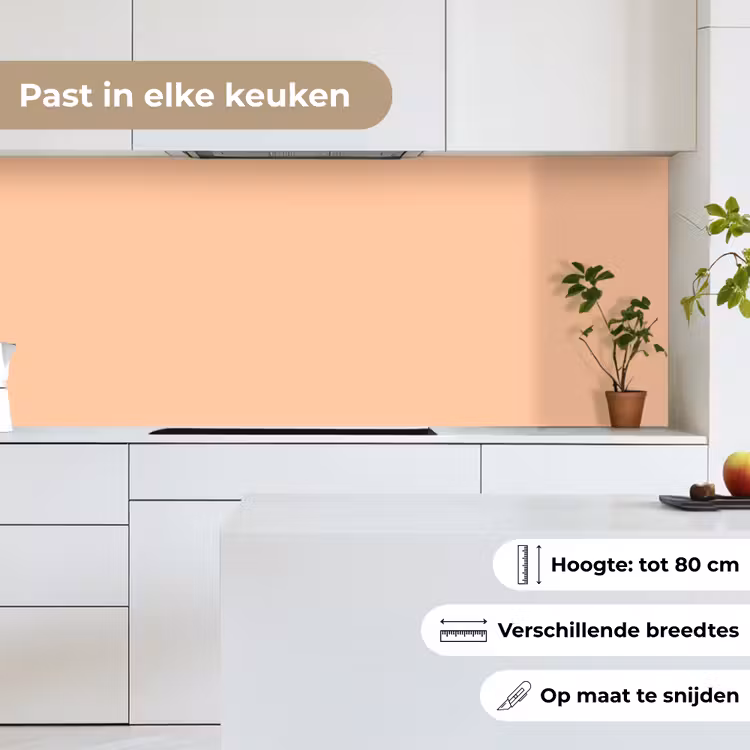 Apricot - Blush - Nude keuken achterwand 2 middel 871 -sfeer4_NL