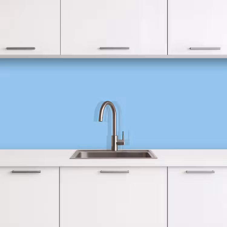 Baby - Blue - Blauw keuken achterwand 2 middel 871 -3d