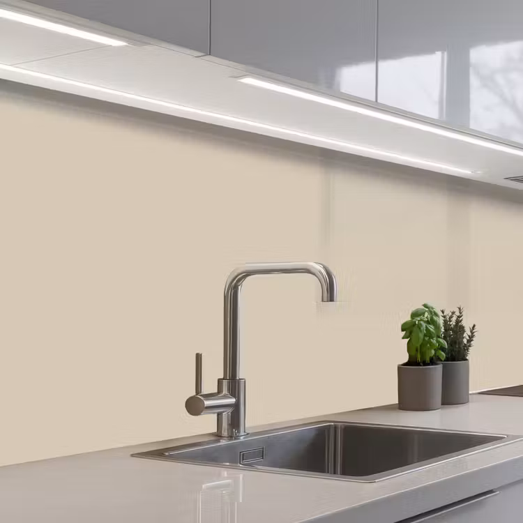 Baked - Biscuit - Nude keuken achterwand 2 middel 871 -3d_schuin