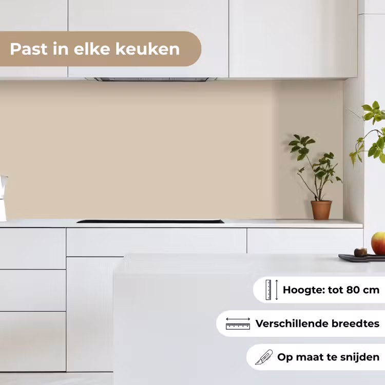 Baked - Biscuit - Nude keuken achterwand 2 middel 871 -sfeer4_NL