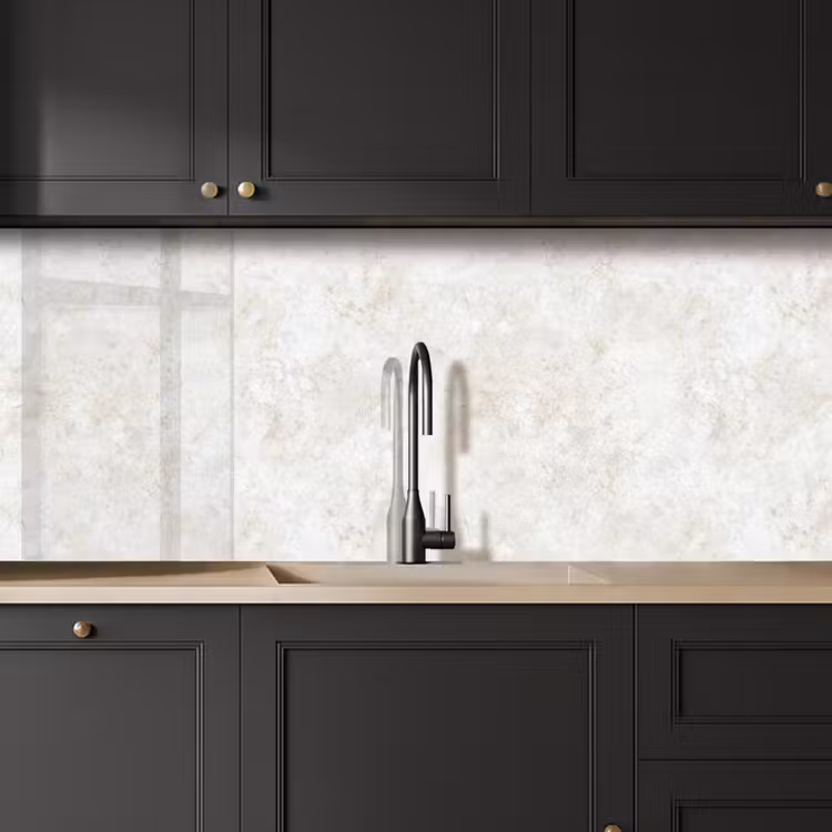 Beige - Marmer - Aders keuken achterwand 2 middel 871 -sfeer1