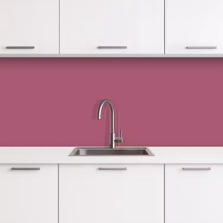Berry - Roze -Pink keuken achterwand 2 middel 871 -3d