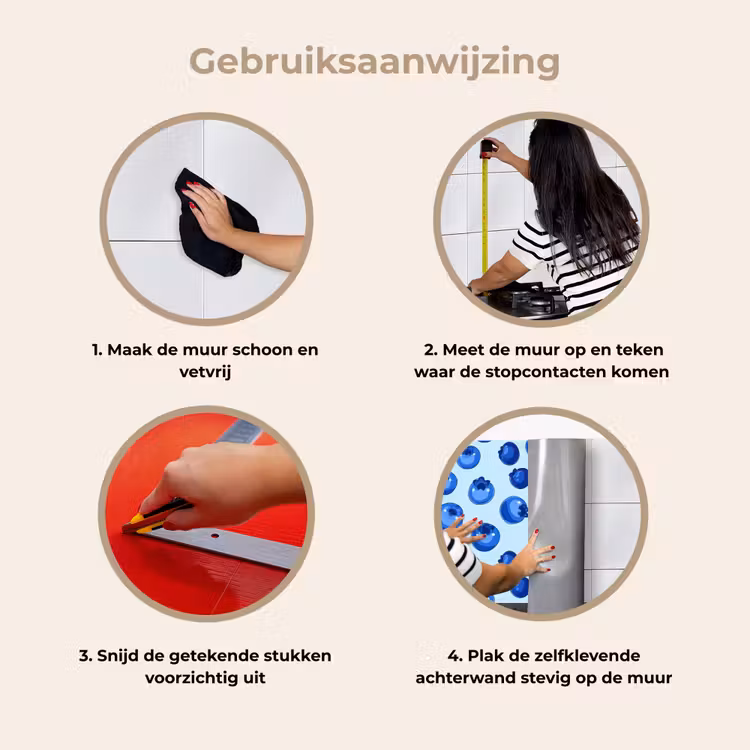 Bessen - Modern - Blauw keuken achterwand 2 middel 871 -gebruiksaanwijzing_NL