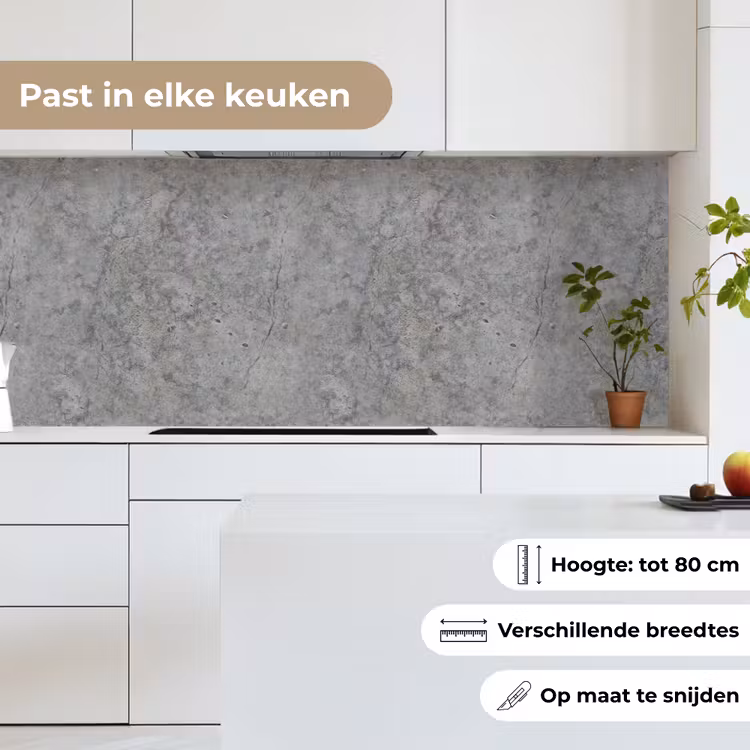 Beton - Antiek - Patronen keuken achterwand 2 middel 871 -sfeer4_NL