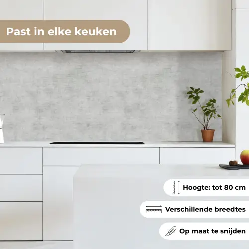 Beton - Grijs - Industrieel - Patroon keuken achterwand 2 middel 871 -sfeer4_NL