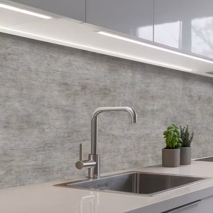 Beton - Muur - Patronen keuken achterwand 2 middel 871 -3d_schuin