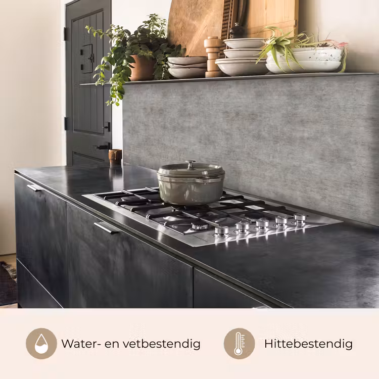 Beton - Muur - Patronen keuken achterwand 2 middel 871 -usp_NL