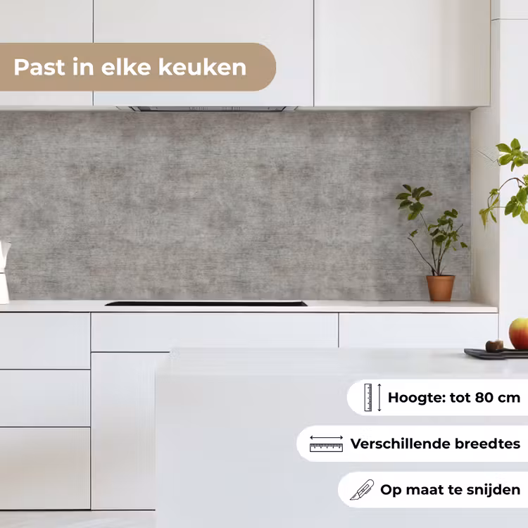 Beton - Muur - Patronen keuken achterwand 2 middel 871 -sfeer4_NL