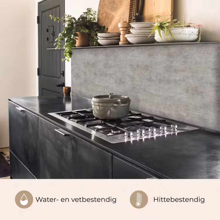 Beton - Oud - Grijs - Patronen keuken achterwand 2 middel 871 -usp_NL