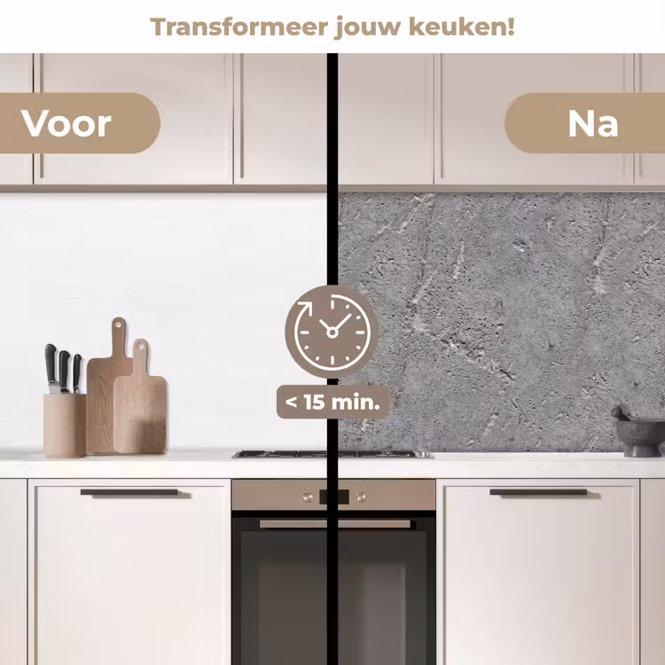 Beton - Patronen - Steen keuken achterwand 2 middel 871 -voor-na2_NL