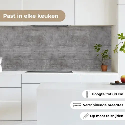 Beton - Patroon - Antiek keuken achterwand 2 middel 871 -sfeer4_NL