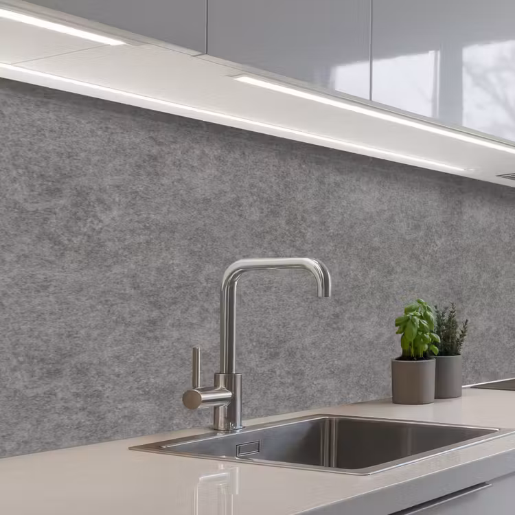 Beton - Textuur - Patronen keuken achterwand 2 middel 871 -3d_schuin