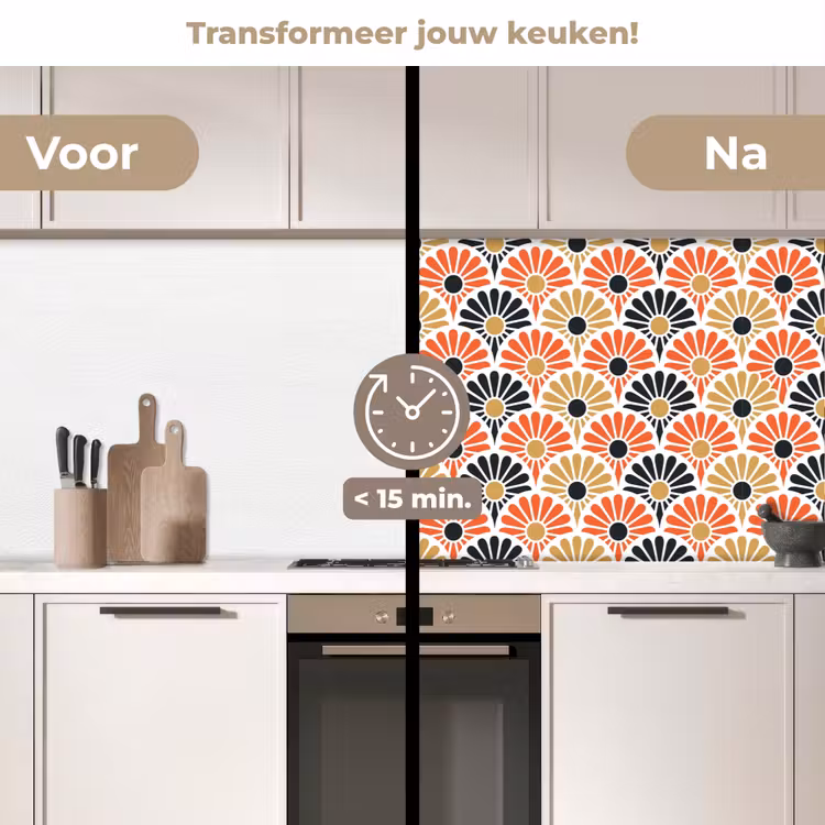 Bloemen - Japan - Patronen keuken achterwand 2 middel 871 -voor-na2_NL