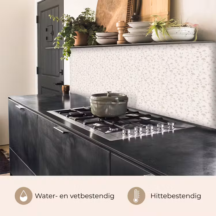 Bloemen - Motief - Zacht keuken achterwand 2 middel 871 -usp_NL