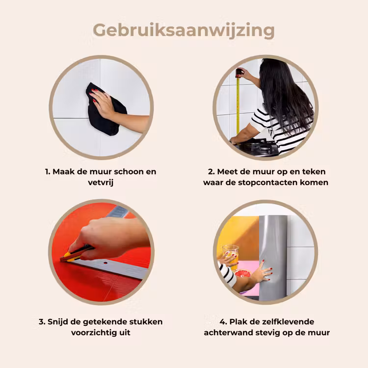 Keuken achterwand - Bloemen - Roze - Modern - Bloemen - Roze - Modern keuken achterwand 2 middel