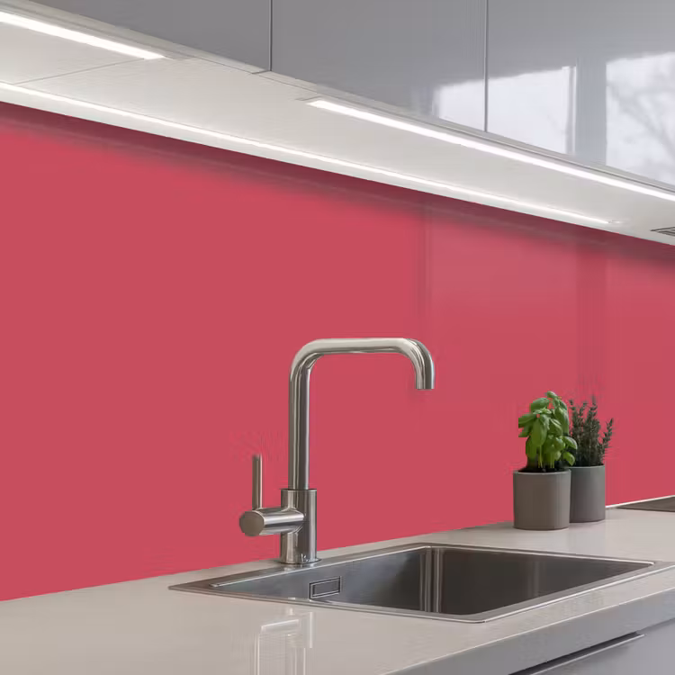 Bold - Berry - Rood keuken achterwand 2 middel 871 -3d_schuin