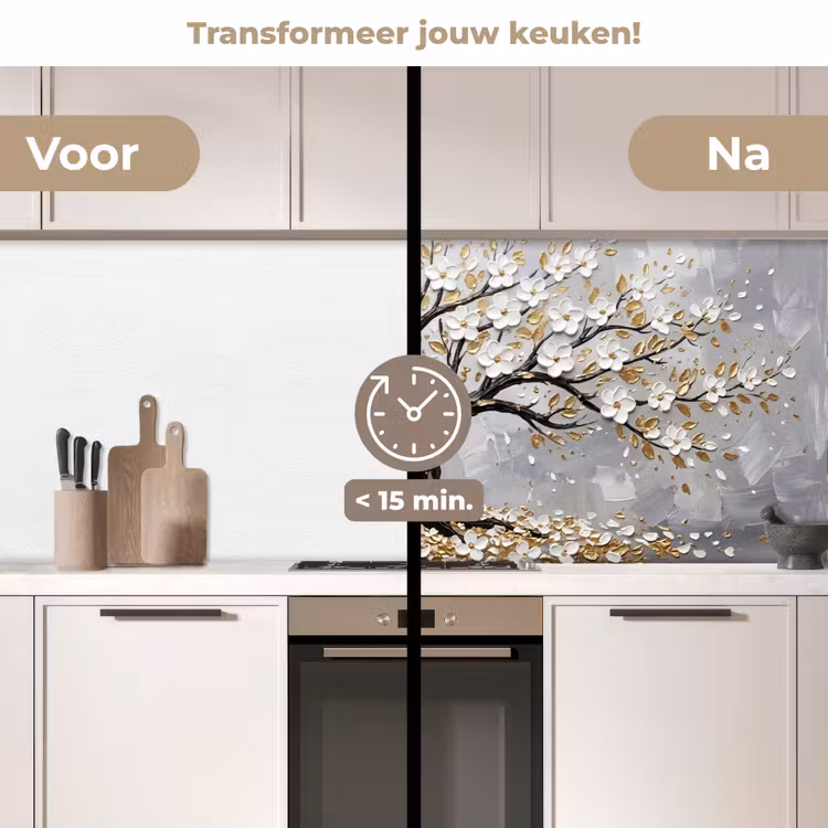 Boom - Bloemen - Natuur - Abstract - Wit keuken achterwand 2 middel -voor-na2_NL