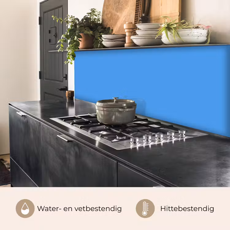 Bright - Azure - Blauw keuken achterwand 2 middel 871 -usp_NL