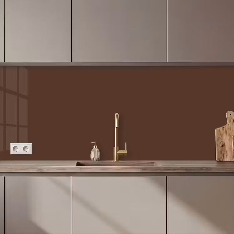 Bruin - Donker - Kleuren keuken achterwand 2 middel 871 zz_3dshopping