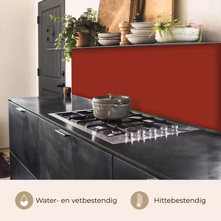 Burnt - Copper - Rood keuken achterwand 2 middel 871 -usp_NL
