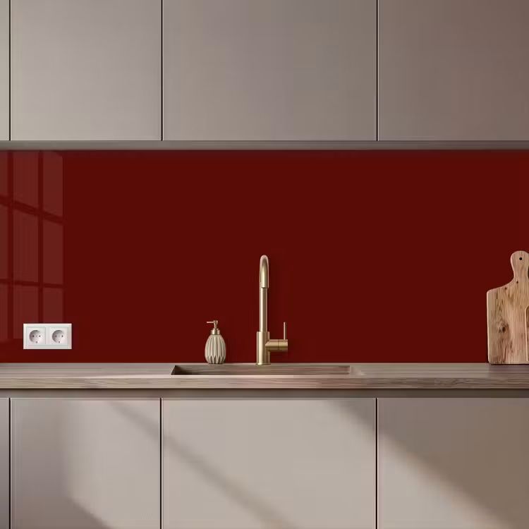 Burnt - Mahogany - Rood keuken achterwand 2 middel 871 zz_3dshopping