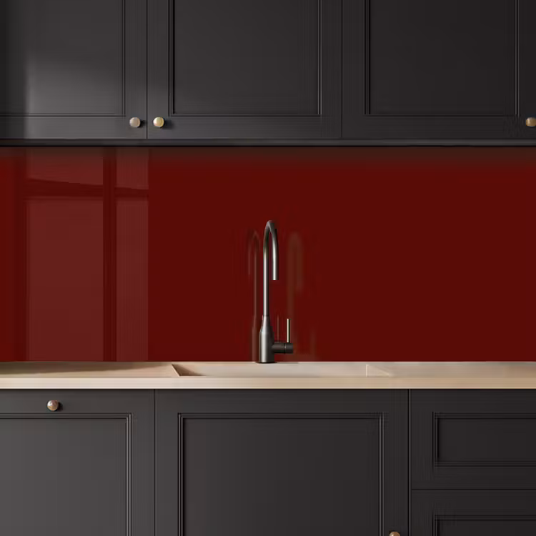 Burnt - Mahogany - Rood keuken achterwand 2 middel 871 -sfeer1