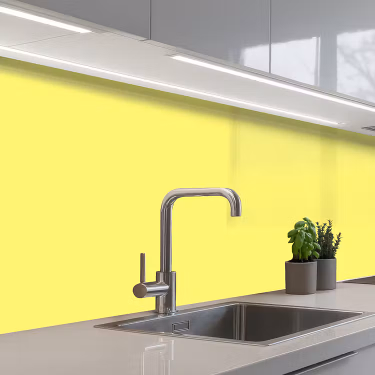 Buttery - Beige - Geel keuken achterwand 2 middel 871 -3d_schuin