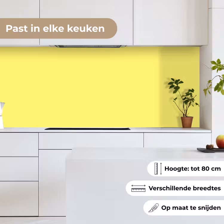 Buttery - Beige - Geel keuken achterwand 2 middel 871 -sfeer4_NL
