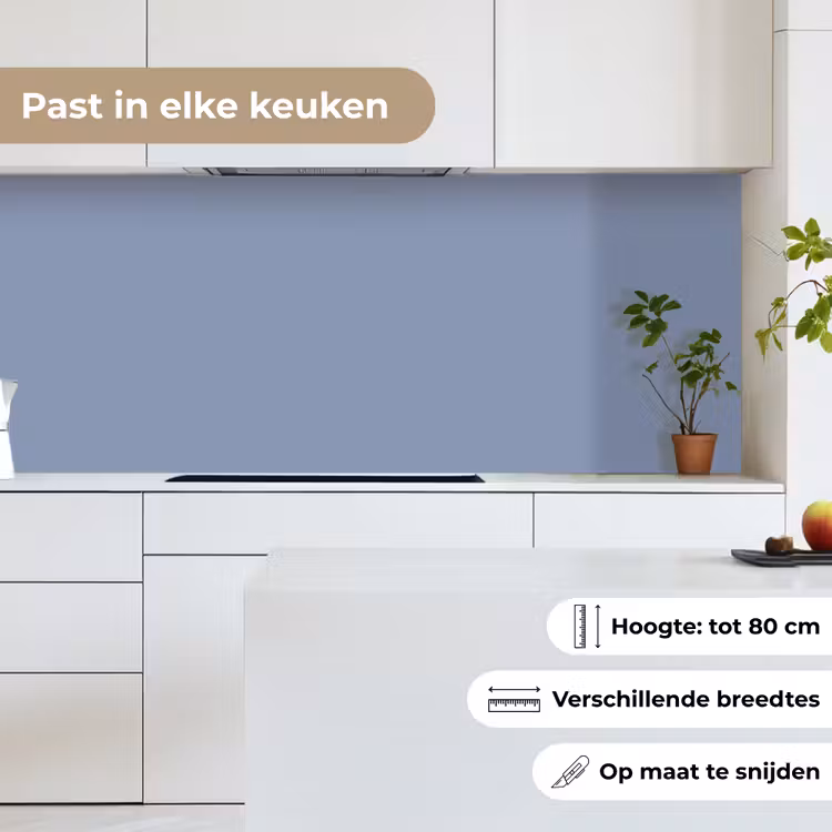 Canary - Champ - Blauw keuken achterwand 2 middel 871 -sfeer4_NL